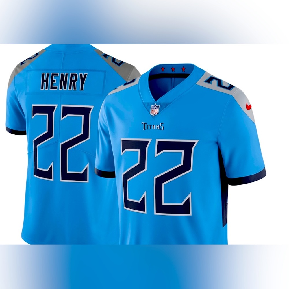 Men's XL Derrick Henry stitched professional, Nike fit Titans